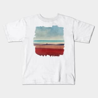 Somewhere Near The Sea Kids T-Shirt